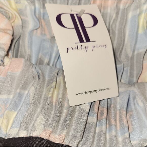 NWT Pop Art Cartoon Kiki Comic Chic High Waist Pleated Skirt OSFM - Picture 12 of 12